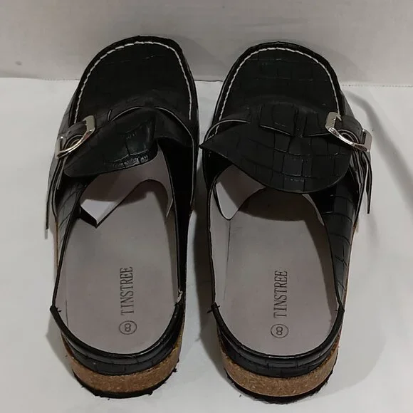 New Tinstree Mules with Buckle Size 8 Womens Shoes - Picture 3 of 6